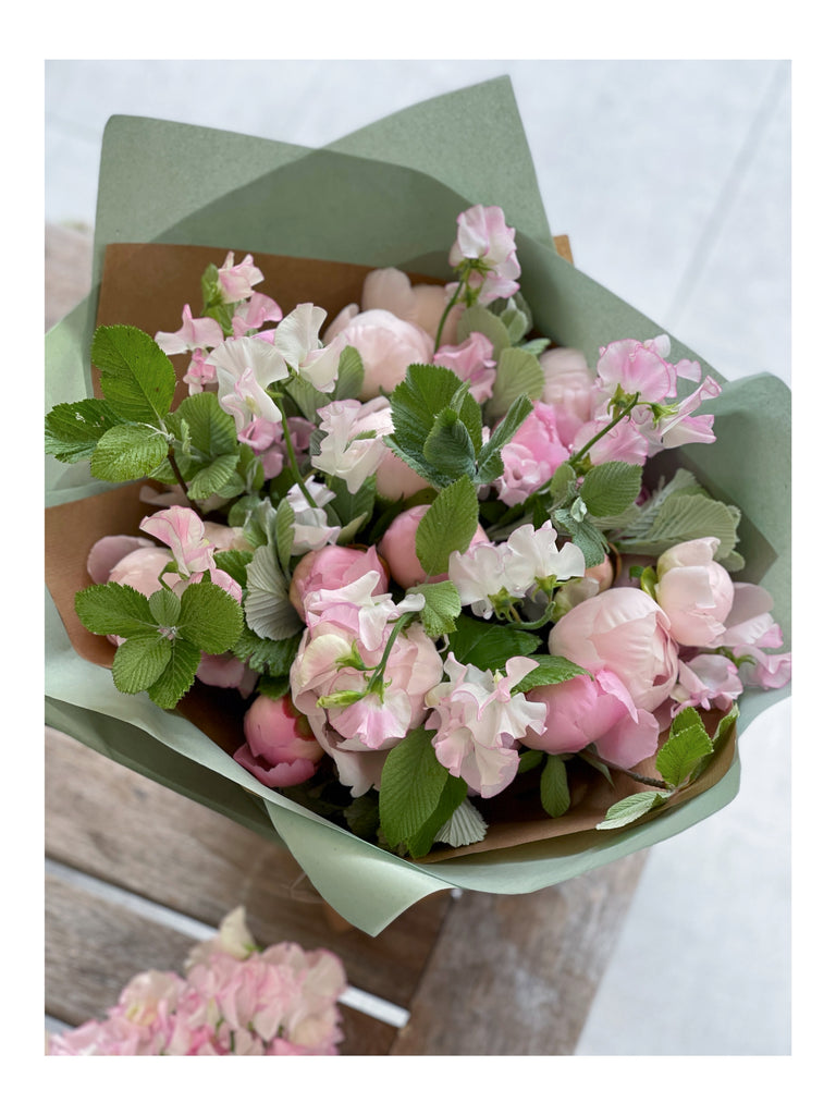 Pink and Pale Peony
